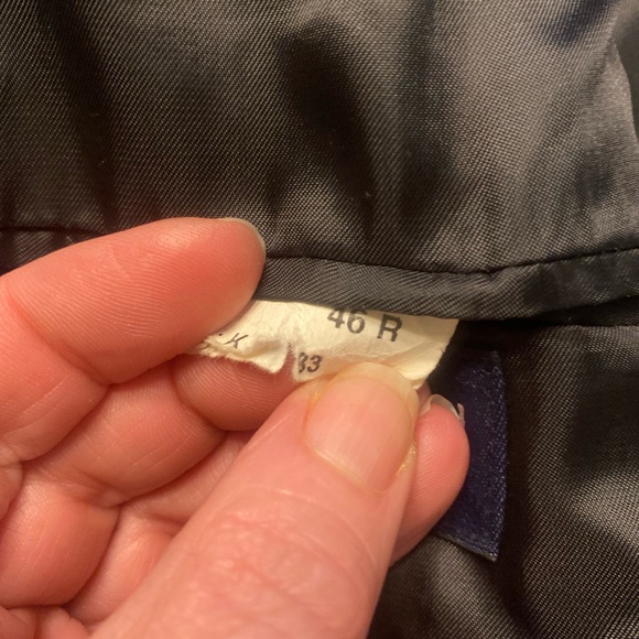 Ralph Lauren Black Wool/Cashmere Three Button Overcoat - Picture 7 of 9